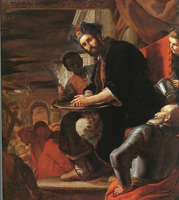 Mattia Preti Pilate Washing his Hands Spain oil painting art